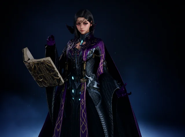 AION 2 Sorcerer character artwork
